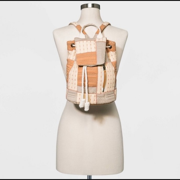 nwt universal threads patchwork backpack - Picture 2 of 6